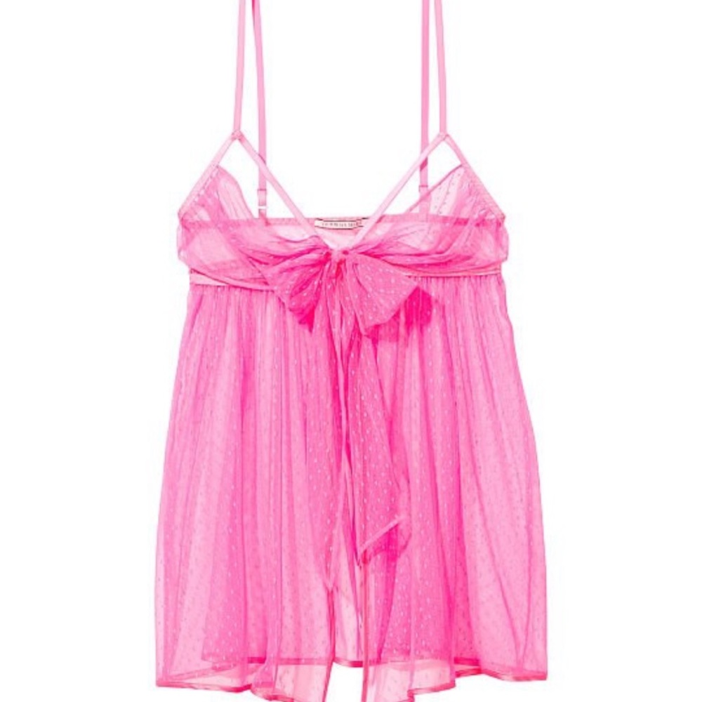Victoria’s Secret Neon Pink Babydoll